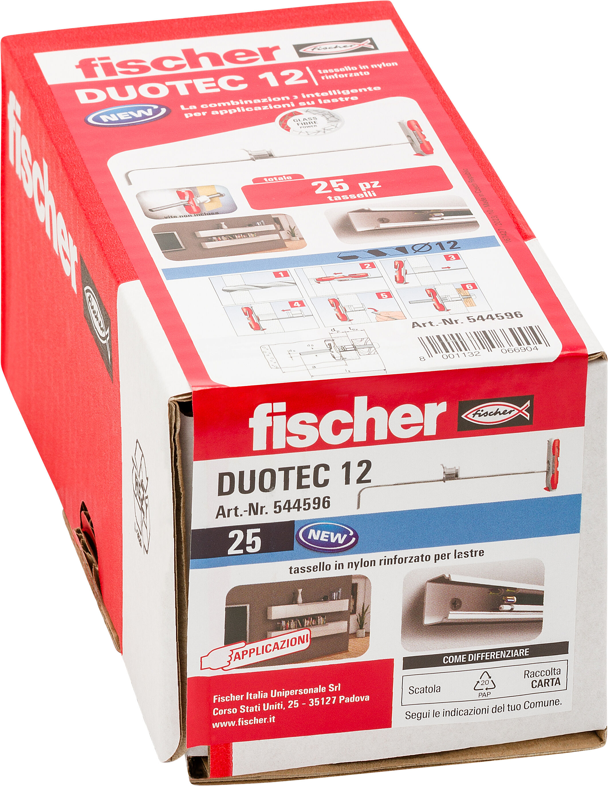Confezione: "DuoTec 12 fissaggio ad ancora"