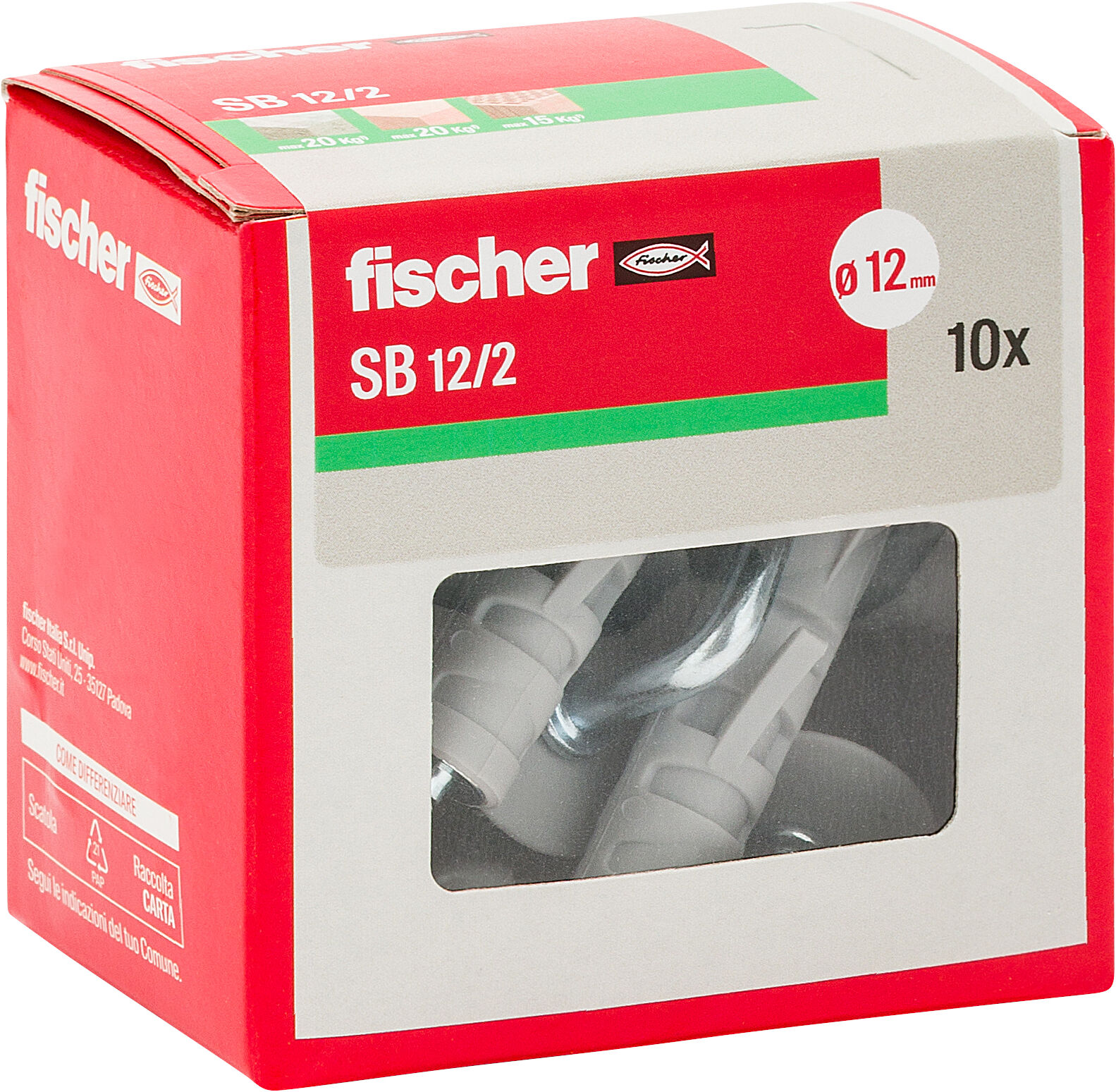 Confezione: "SB 12/2 Y"