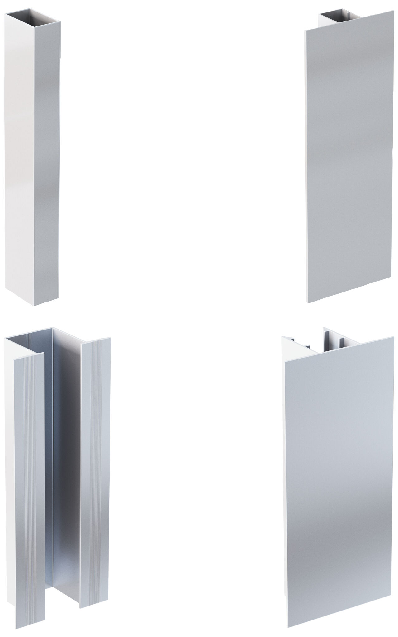 Perfiles verticales para sistema de subchasis pesado ATK101