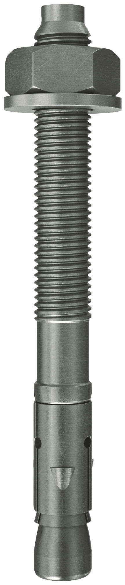 FAZ II Plus R ancorante con fascetta espandente in acciaio inossidabile