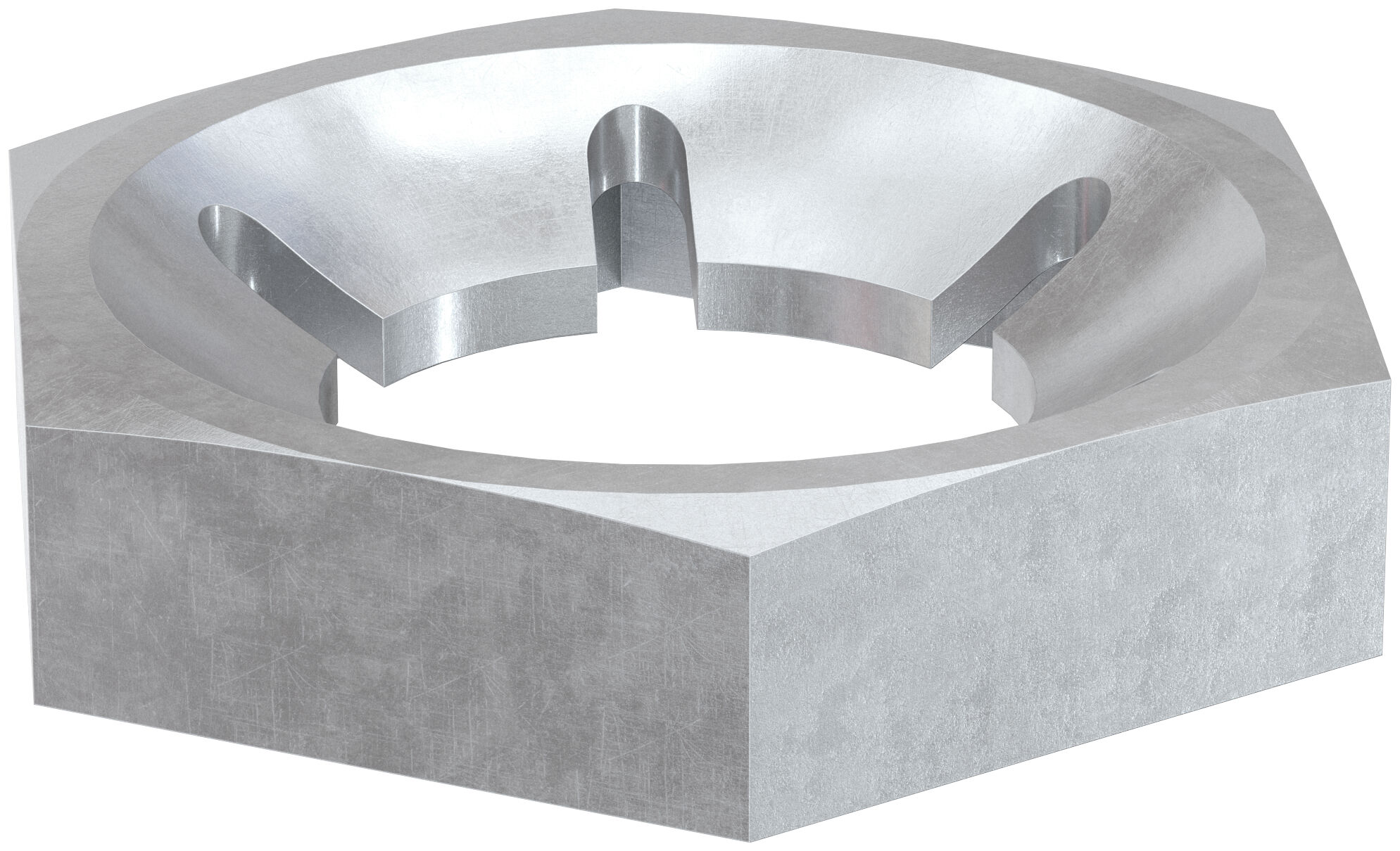 Security hexagonal nut FMSB MU M12