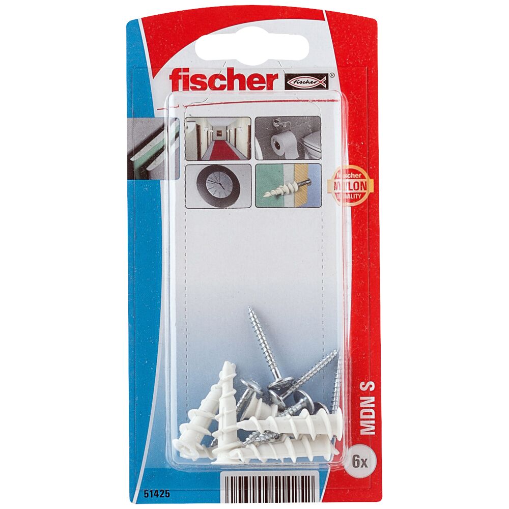 Plasterboard fixing GK with drill bit tip