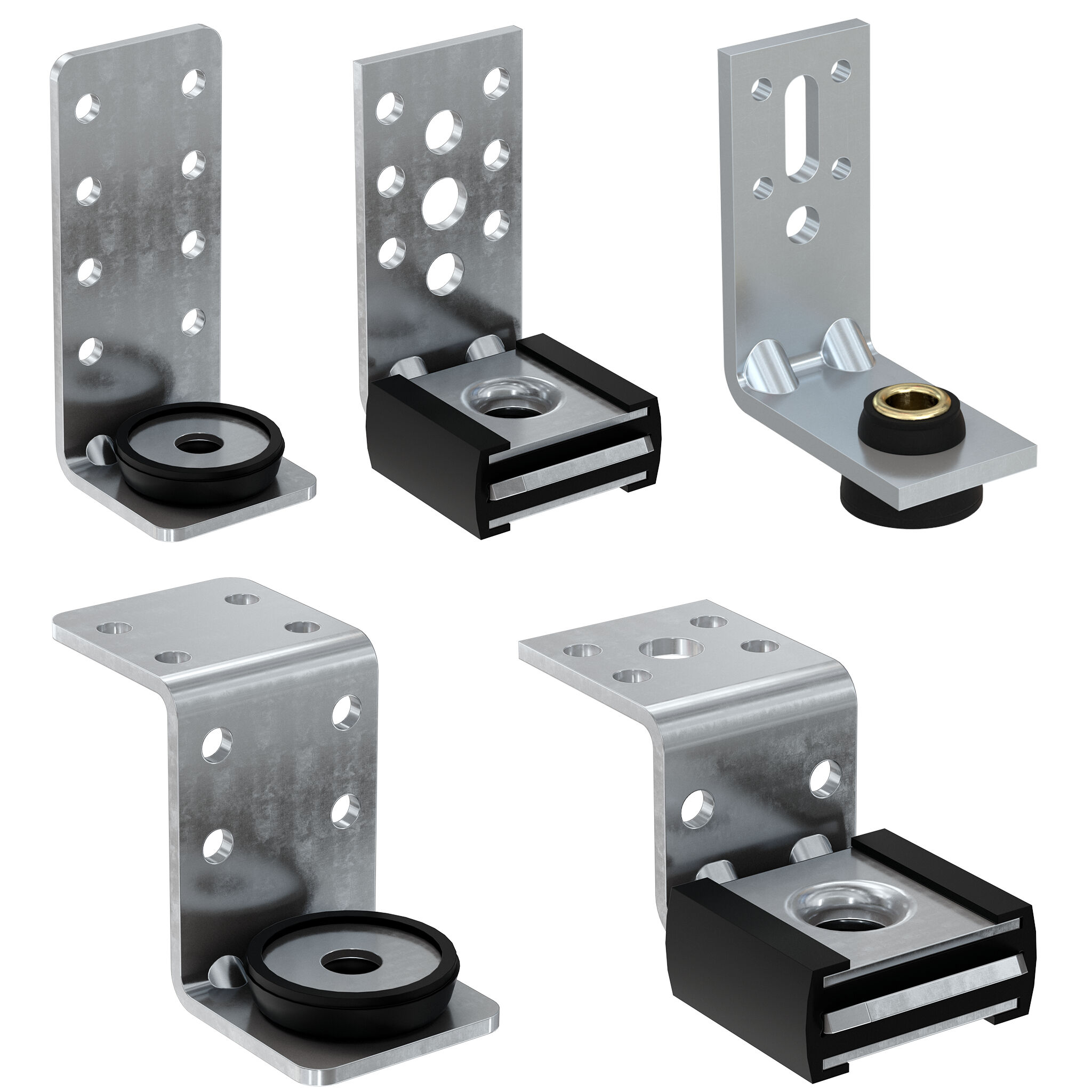 Air duct hanger L- and Z-type