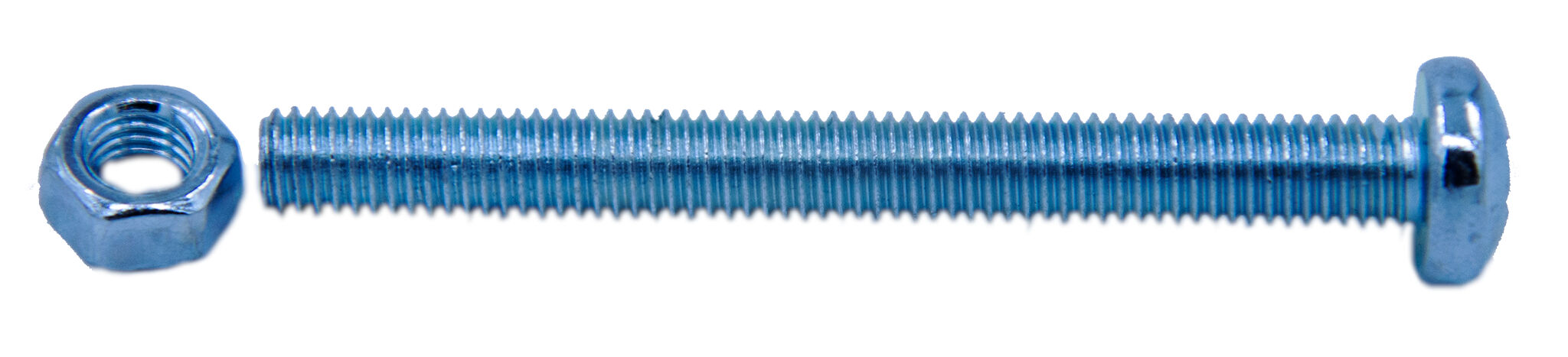 Maskinskrue med mutter ELZ