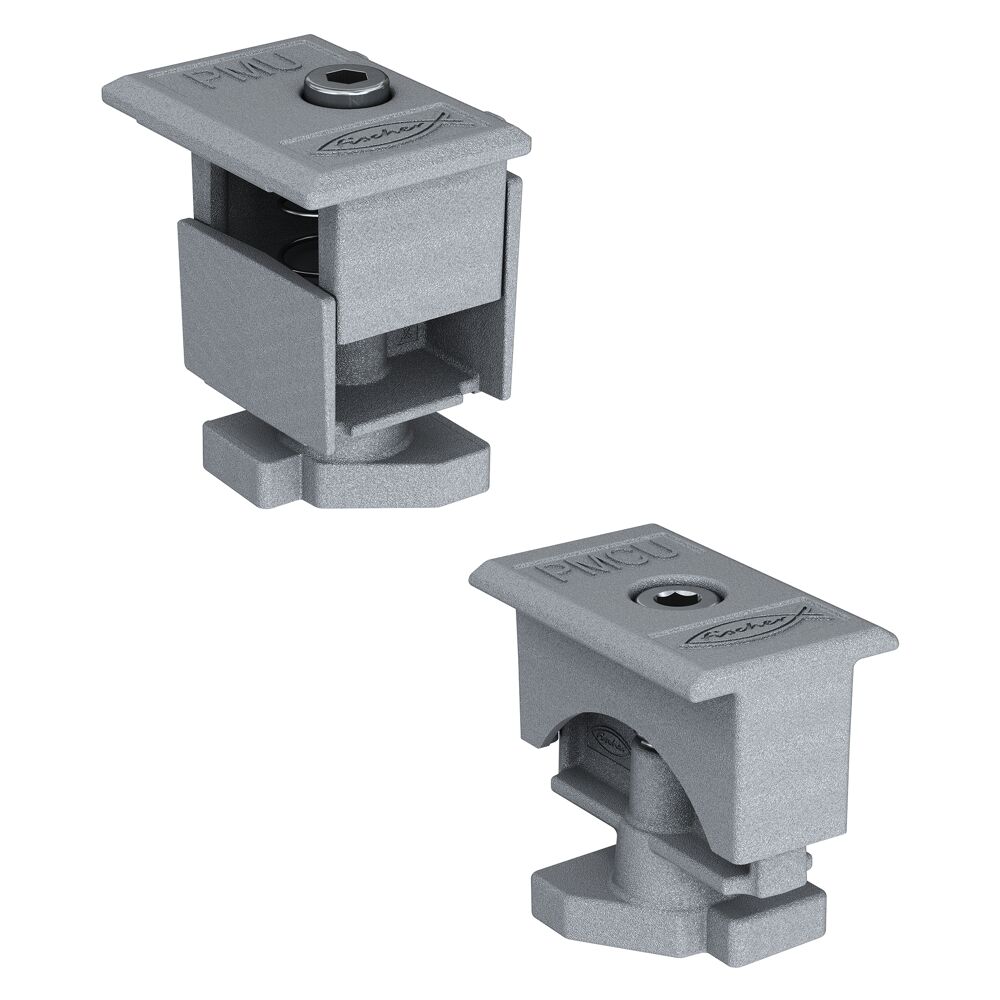 Morsetti Centrali Per Pannelli Solari - 10 Pezzi, Alluminio, 30/35mm - Foto 5