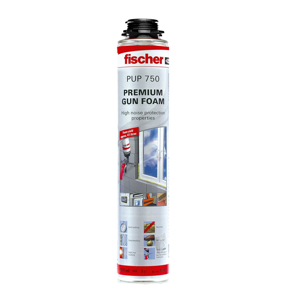 fischer - Espuma poliuretano Xtreme Power de alto rendimiento manual con  cánula, para aislar y sellar, Bote 750 ml : : Bricolaje y  herramientas