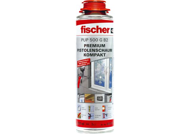 Εικόνα προϊόντος: "fischer PUP 500 B2 Αφρός πλήρωσης πιστολιού υψηλής διόγκωσης"