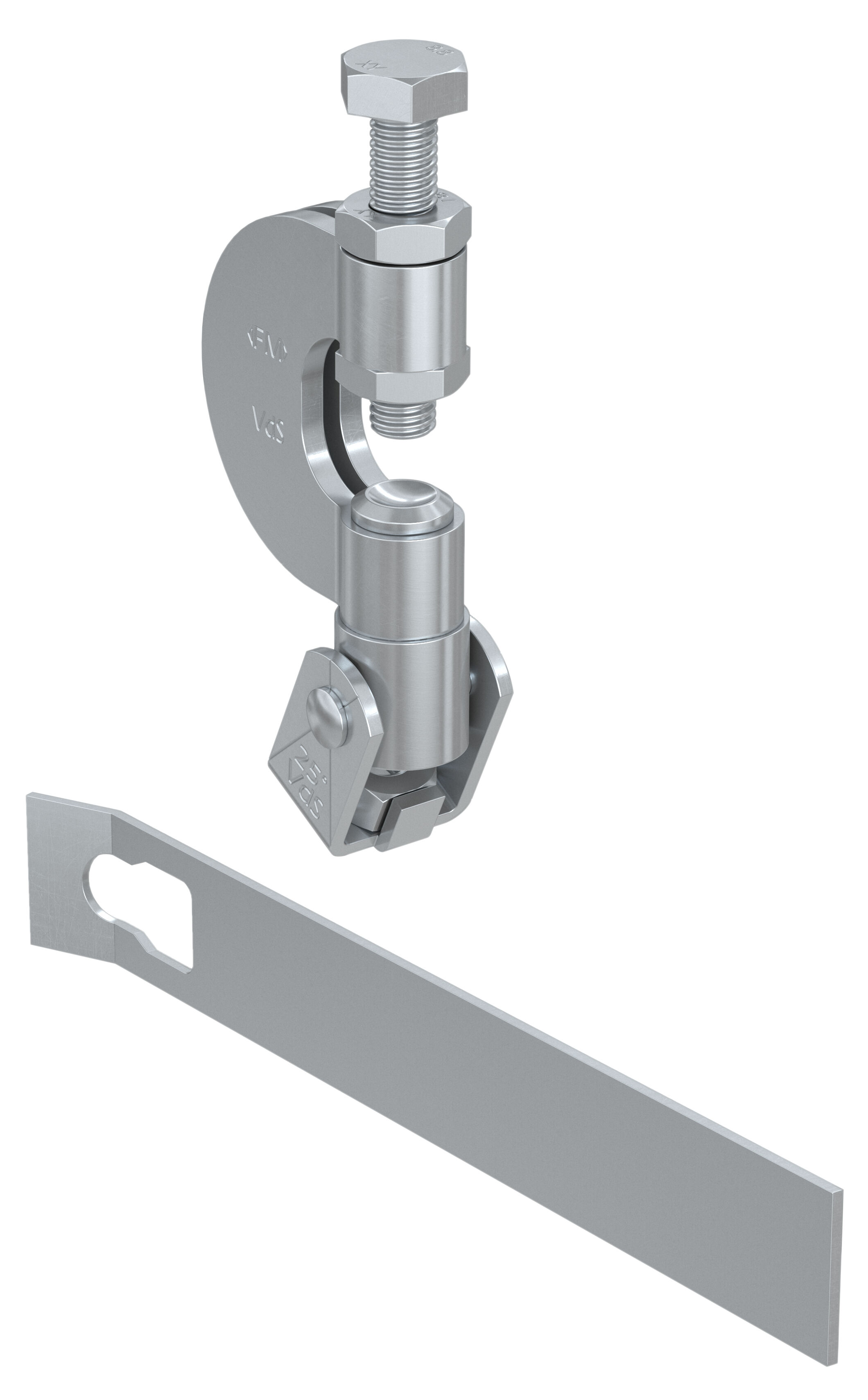 Trägerklammer gelenkig TKLG