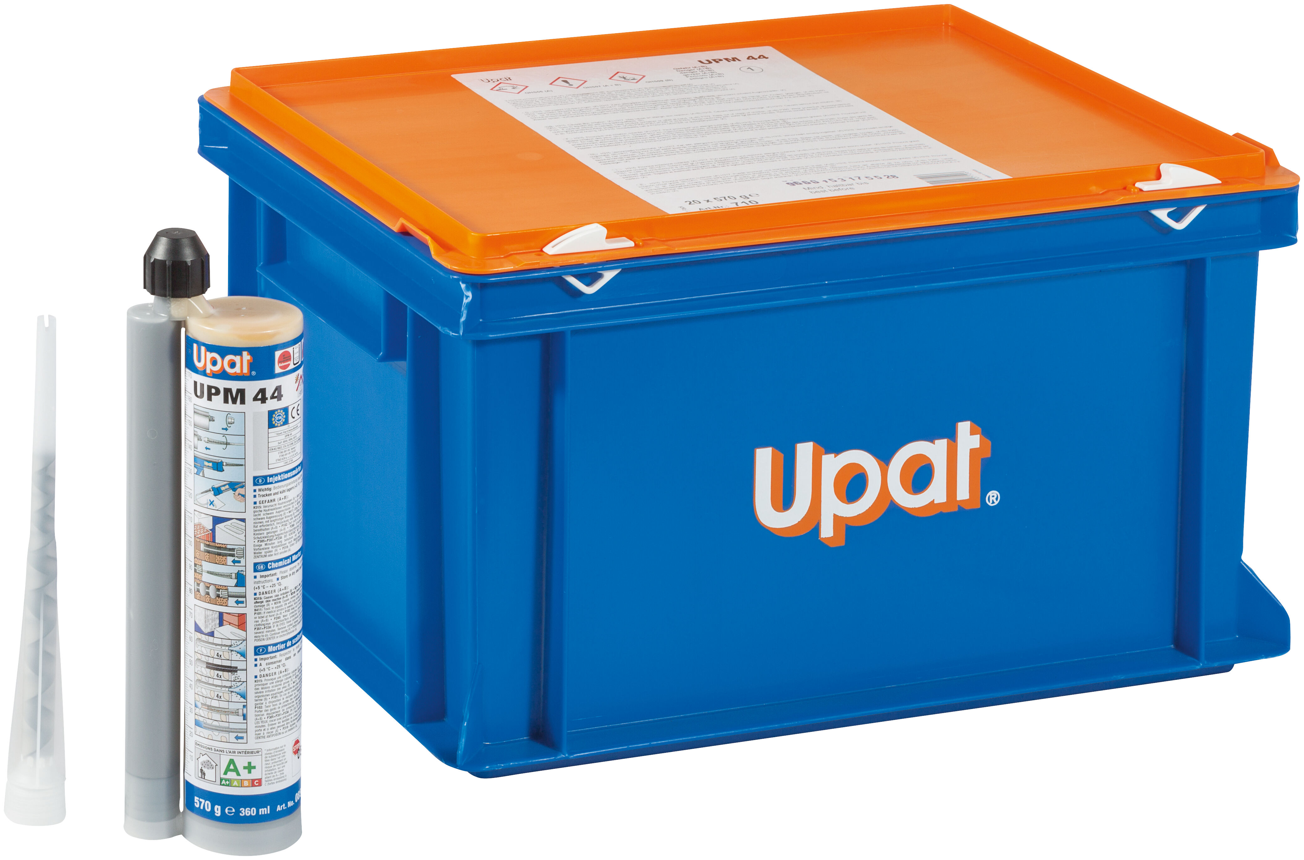 Produktbild: "Upat Injektionsmörtel UPM 44-360 20x im Handwerkerkasten"