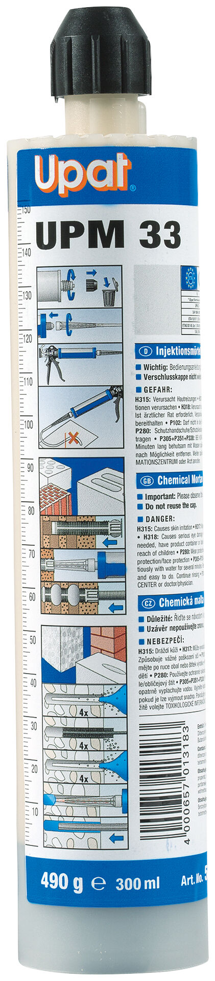 Produktbild: "Upat Injektionsmörtel UPM 33-300 ml"