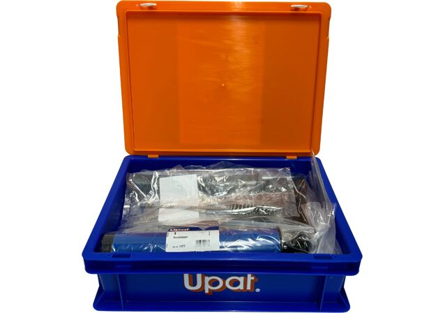 Produktbild: "UPM 33-360 Starter Box mit Zubehör für die zulassungskonforme Verarbeitung."