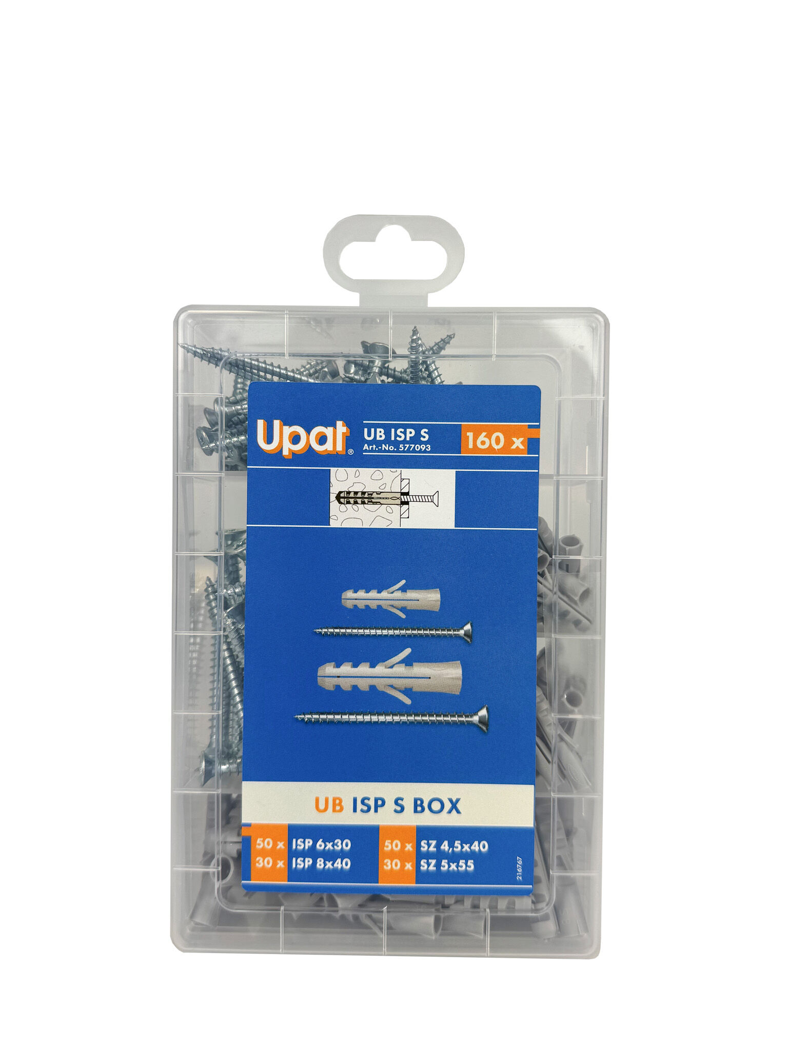 Produktbild: "Upat Dübelbox UB ISP S Box"