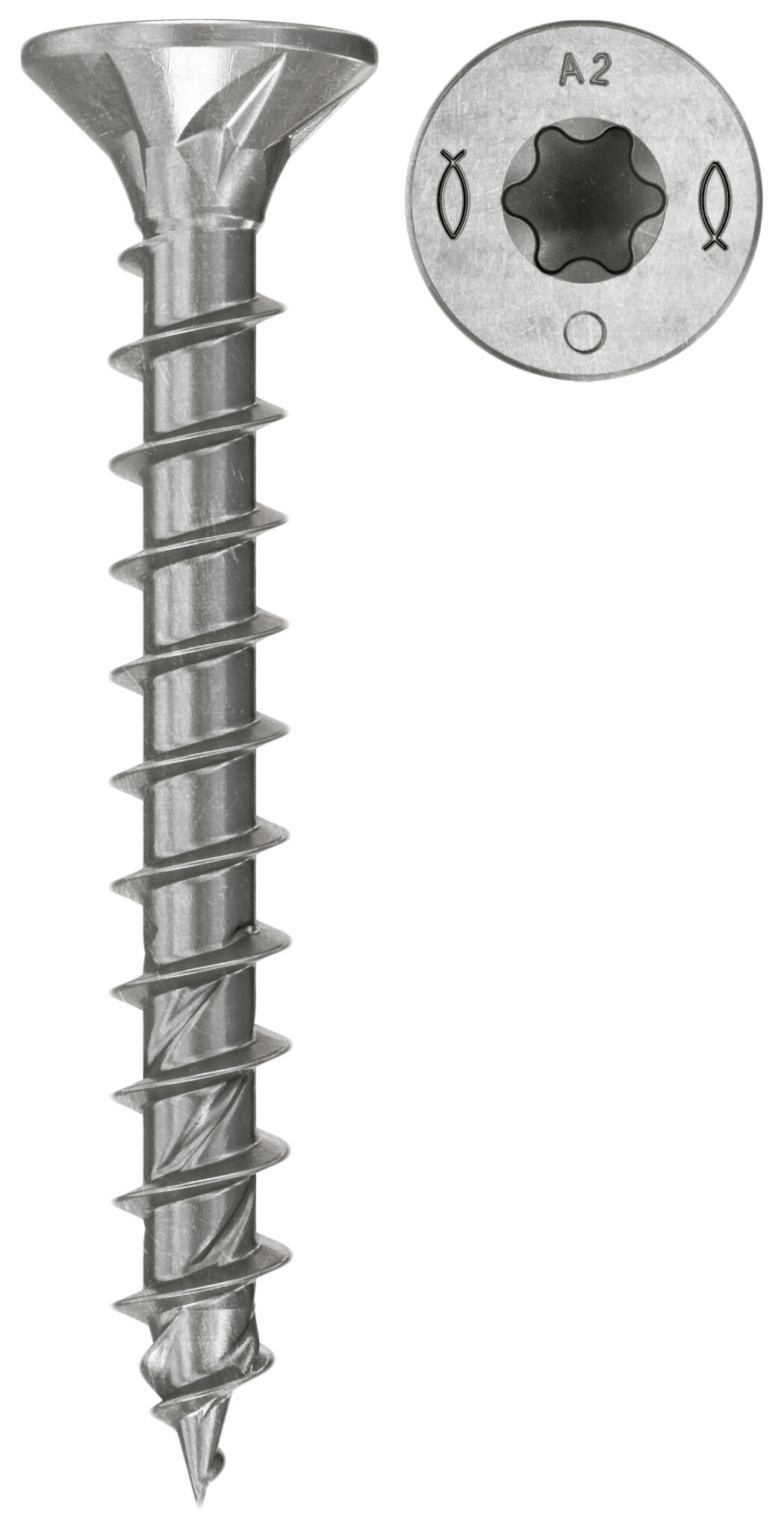 Spanplattenschrauben PowerFast FPF II CTF A2