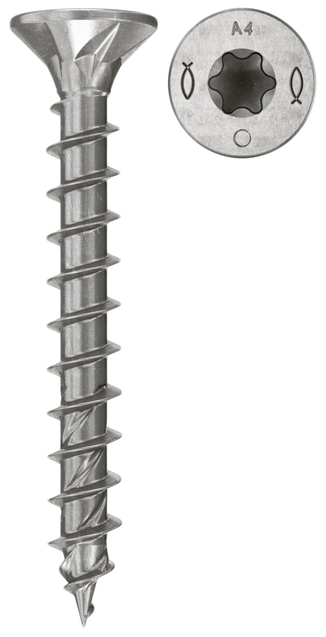 Spanplattenschrauben PowerFast FPF II CTF A4