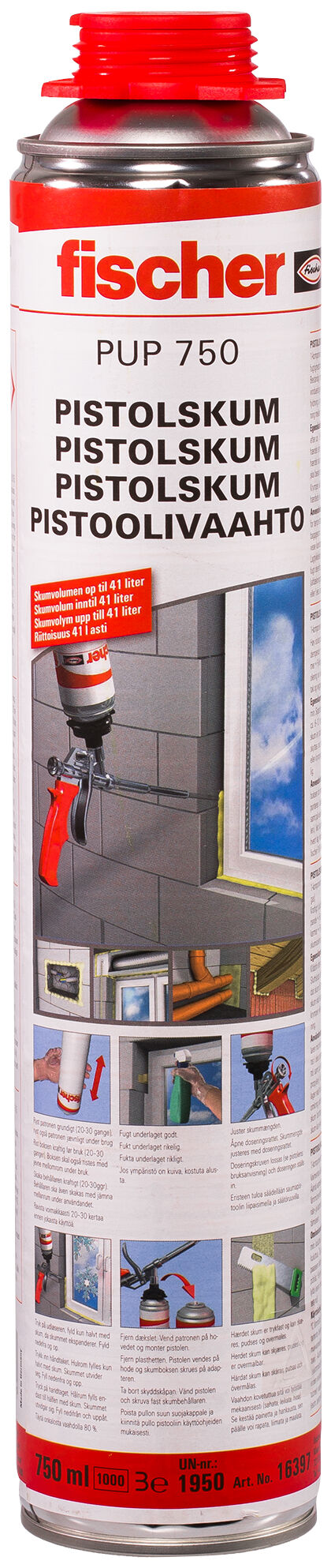 Product Picture: "fischer 1K pursotinvaahto PUP 750 B2"