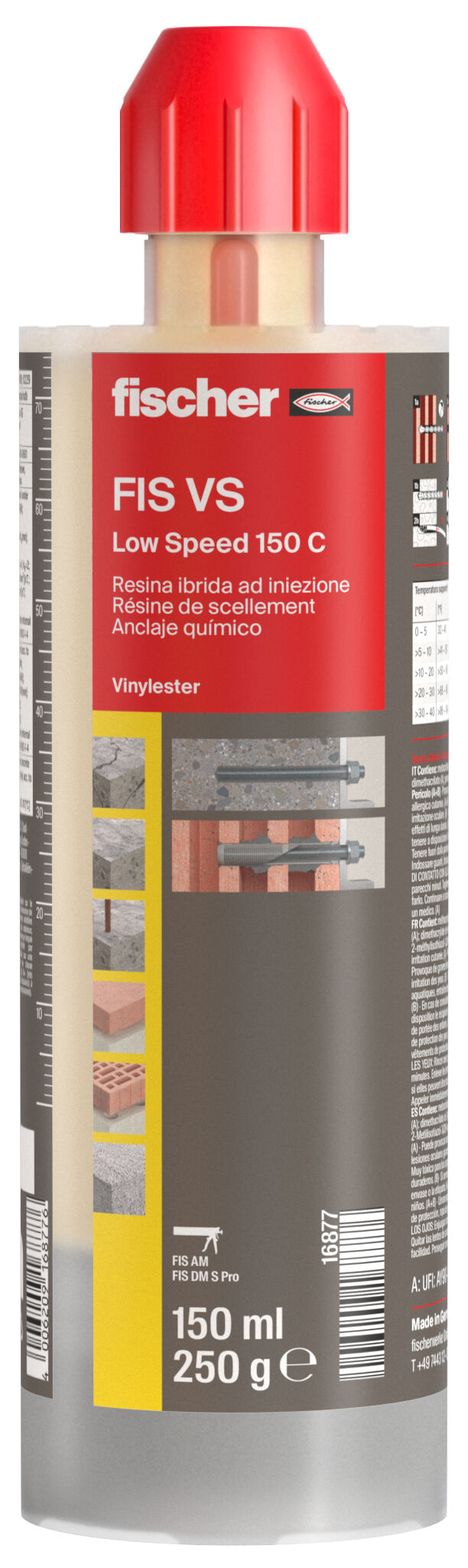 Product Picture: "피셔 주입식 몰탈 FIS VS 150 C"