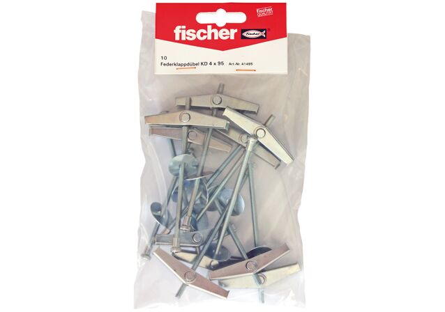 Packaging: "fischer Spring toggle KD 4 x 95 B"