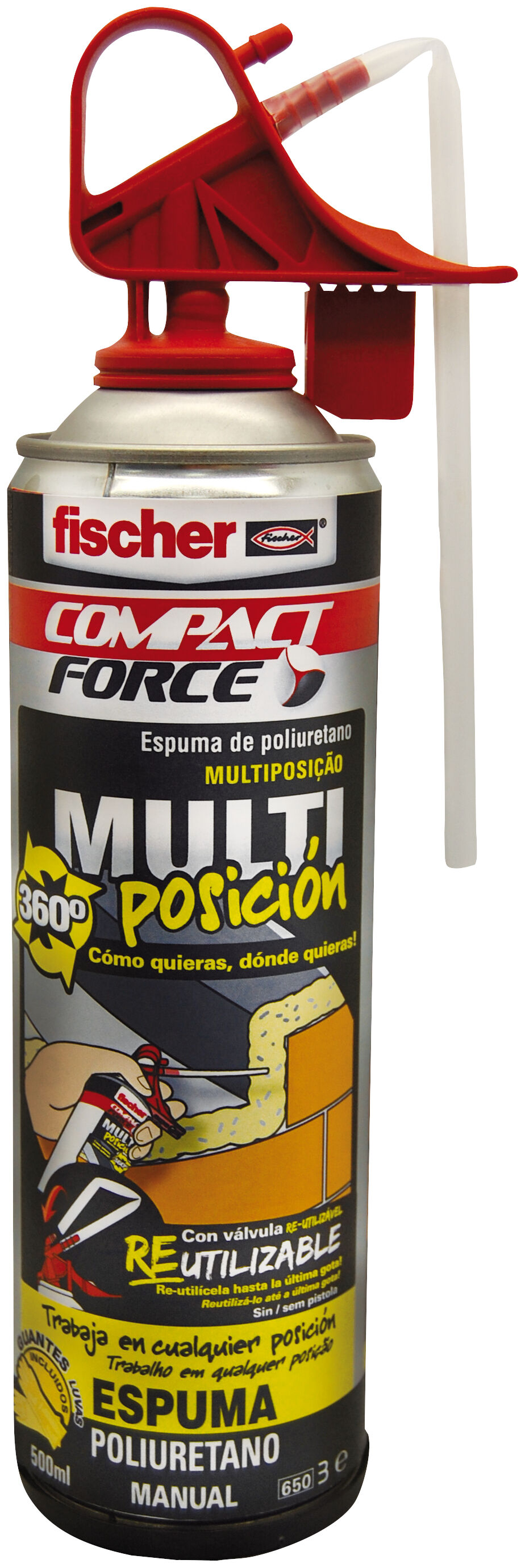 Product Picture: "Espuma de poliuretano multiposicion 360º - 500 ml"