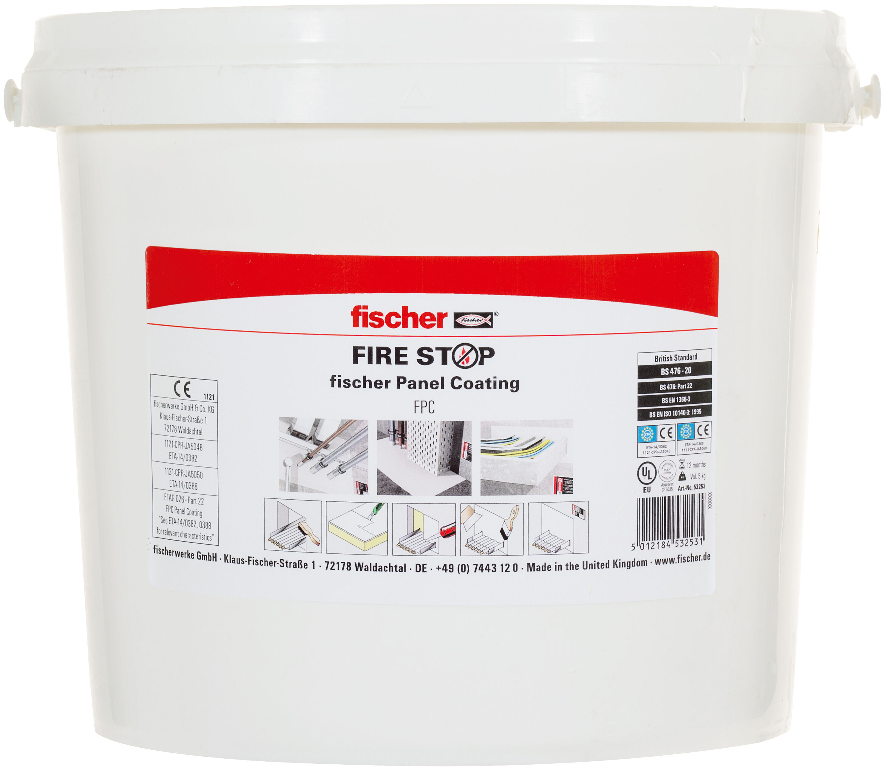 Product Picture: "fischer Coated Panel System FCPS/5kg"