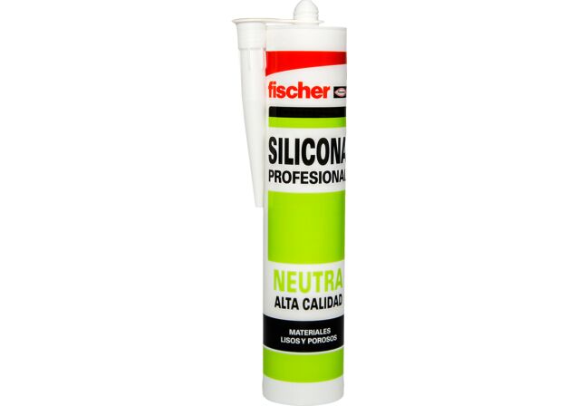 Product Picture: "fischer SILICONA NEUTRA PROF. GRIS 7040 ALTA CALIDAD"