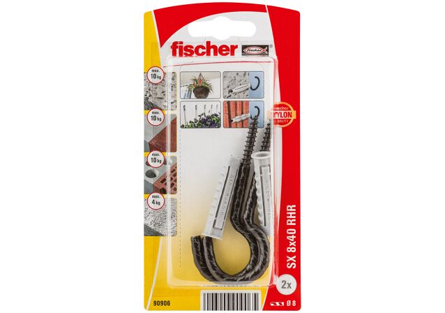 Packaging: "fischer anchor RHR 82 with round hook"