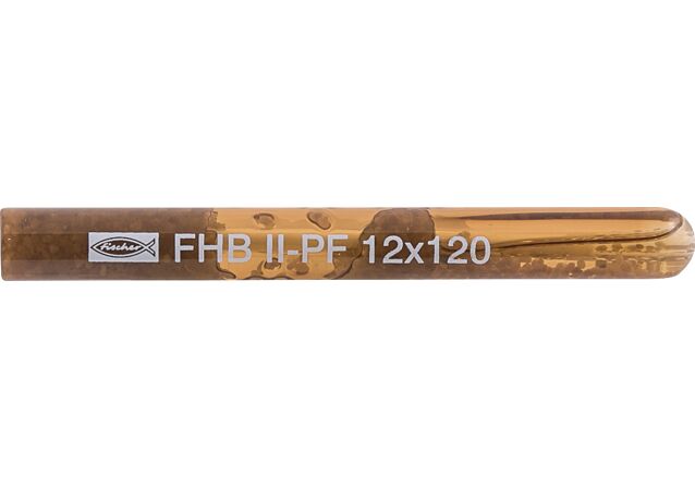 Obrázok produktu: "fischer chemická ampula FHB II-PF 12 x 120 HIGH SPEED"