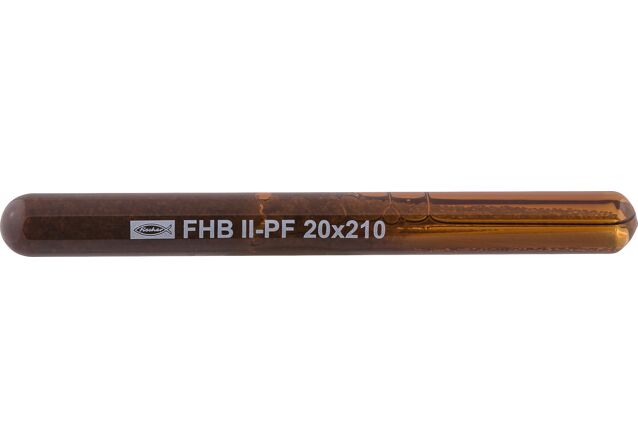 Obrázok produktu: "fischer chemická ampula FHB II-PF 20 x 210 HIGH SPEED"