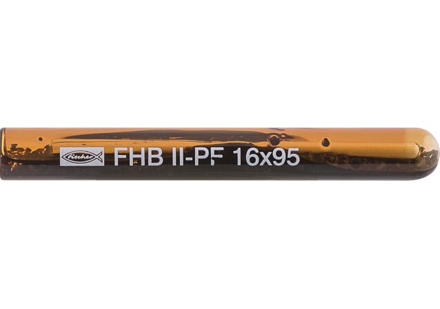 Product Picture: "Ampoule de résine FHB II-PF 16 x 95 prise rapide"