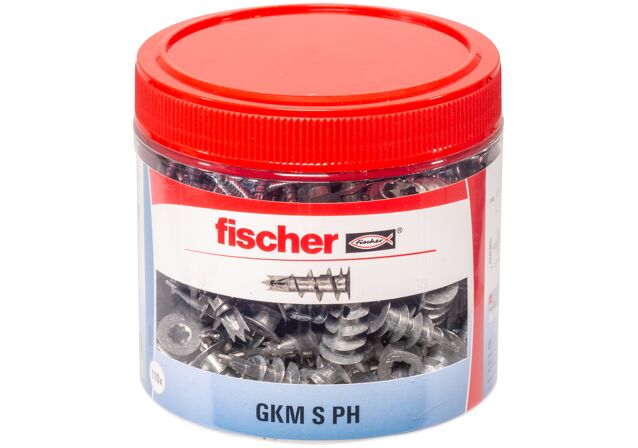 Packaging: "fischer Plasterboard fixing metal GKM S 35/RB 110"