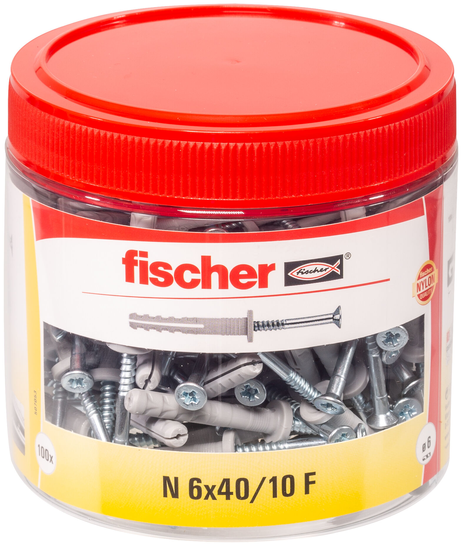 Packaging: "NF 6 x 40/10F /RB 100"