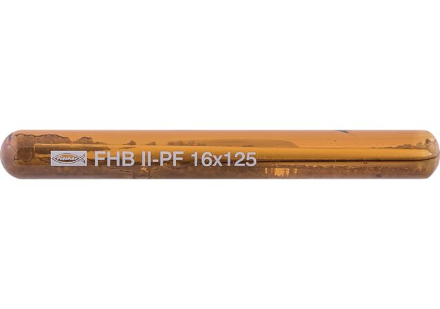 Product Picture: "fischer Glascapsule FHB II-PF 16 x 125 snelhardend"