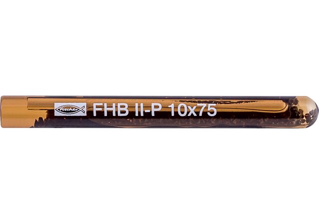 Εικόνα προϊόντος: "fischer FHB II-P 10x75 Χημικό βύσμα σε αμπούλα"