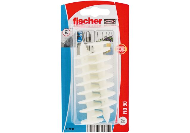 Packaging: "fischer Isolatiemateriaalplug FID 90 K"