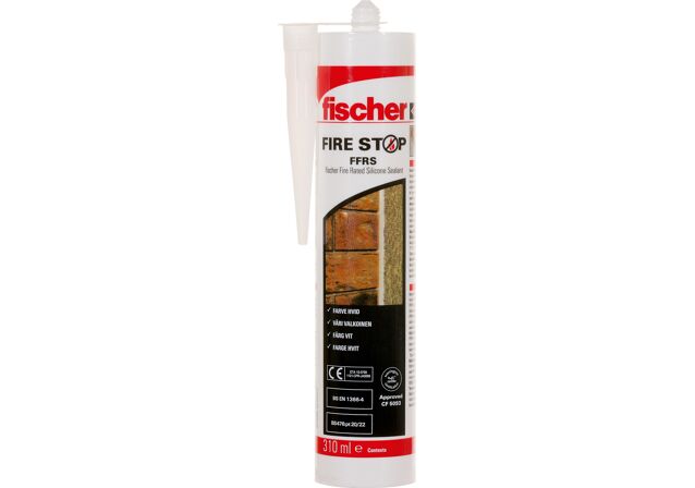 Product Picture: "fischer Fire Rated Silicone Sealant FFRS White 310 ml"