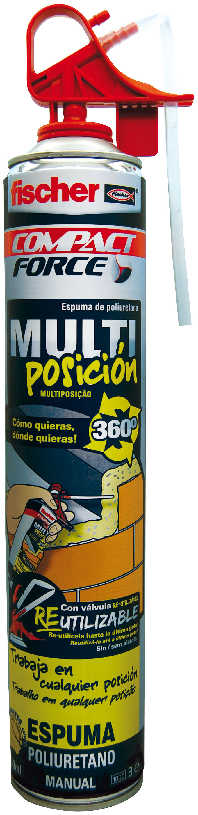 Product Picture: "Espuma de poliuretano multiposicion 360º - 750 ml"