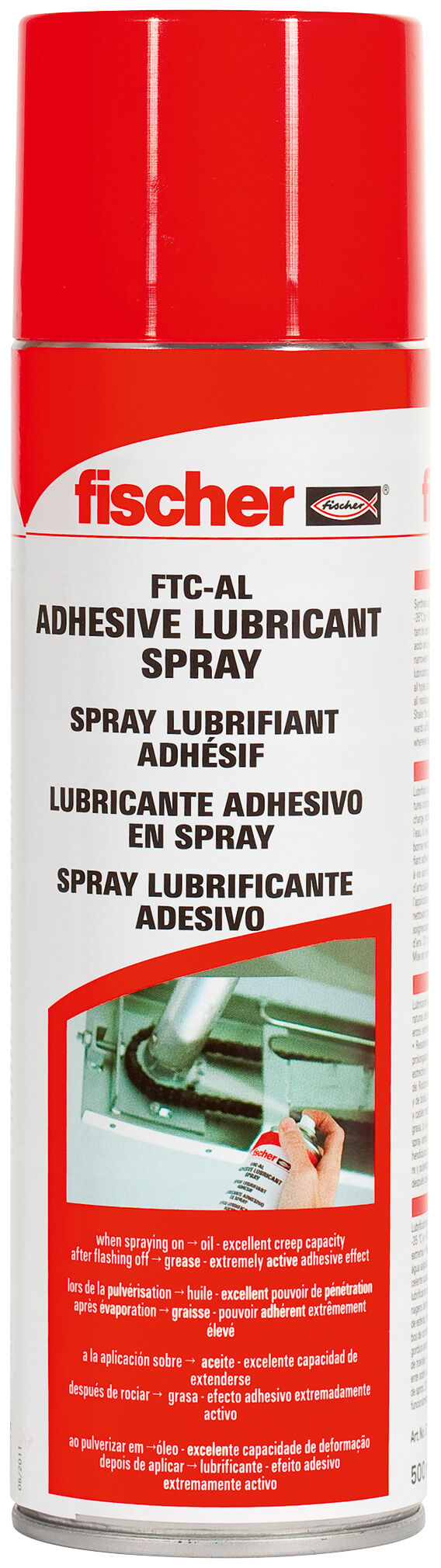 Product Picture: "fischer FTC-AL zsírzó spray (500 ml)"