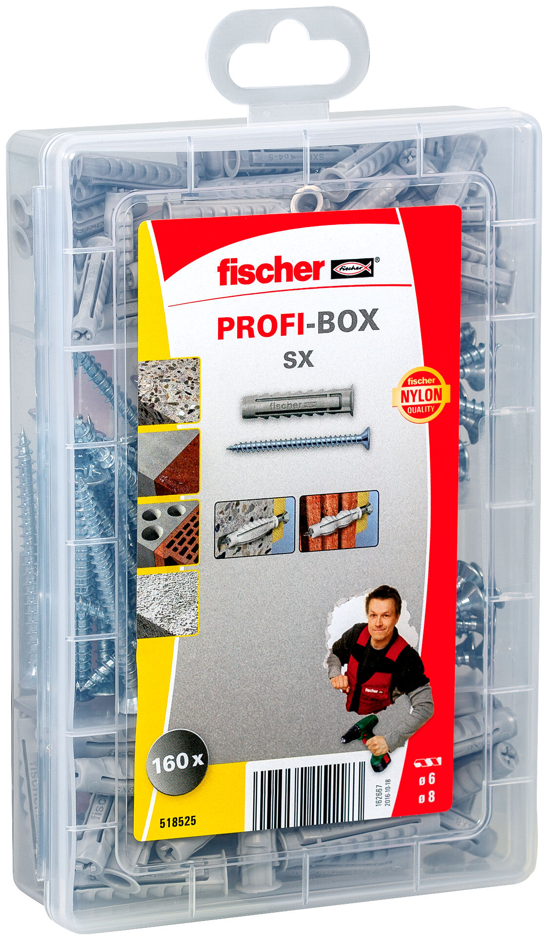 Produktbild: "Meister-Box Wohnraum + Schrauben SX (160 Teile)"