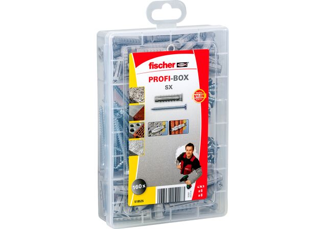 Product Picture: "fischer Profi-Box SX pluggen met schroeven"