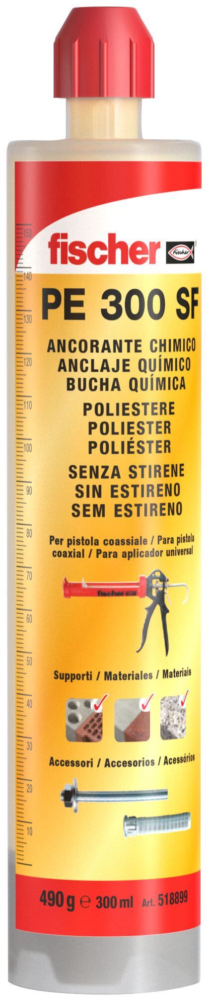 Product Picture: "Anclaje/Taco químico FIS PE 300 SF"