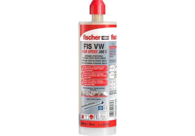 Product Picture: "fischer Injection mortar FIS VW HIGH SPEED 380 C"