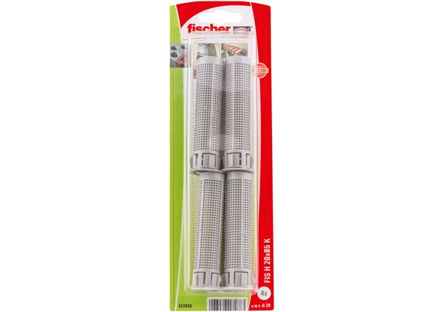 Packaging: "fischer Tamis d'injection FIS H 20 x 85 K"