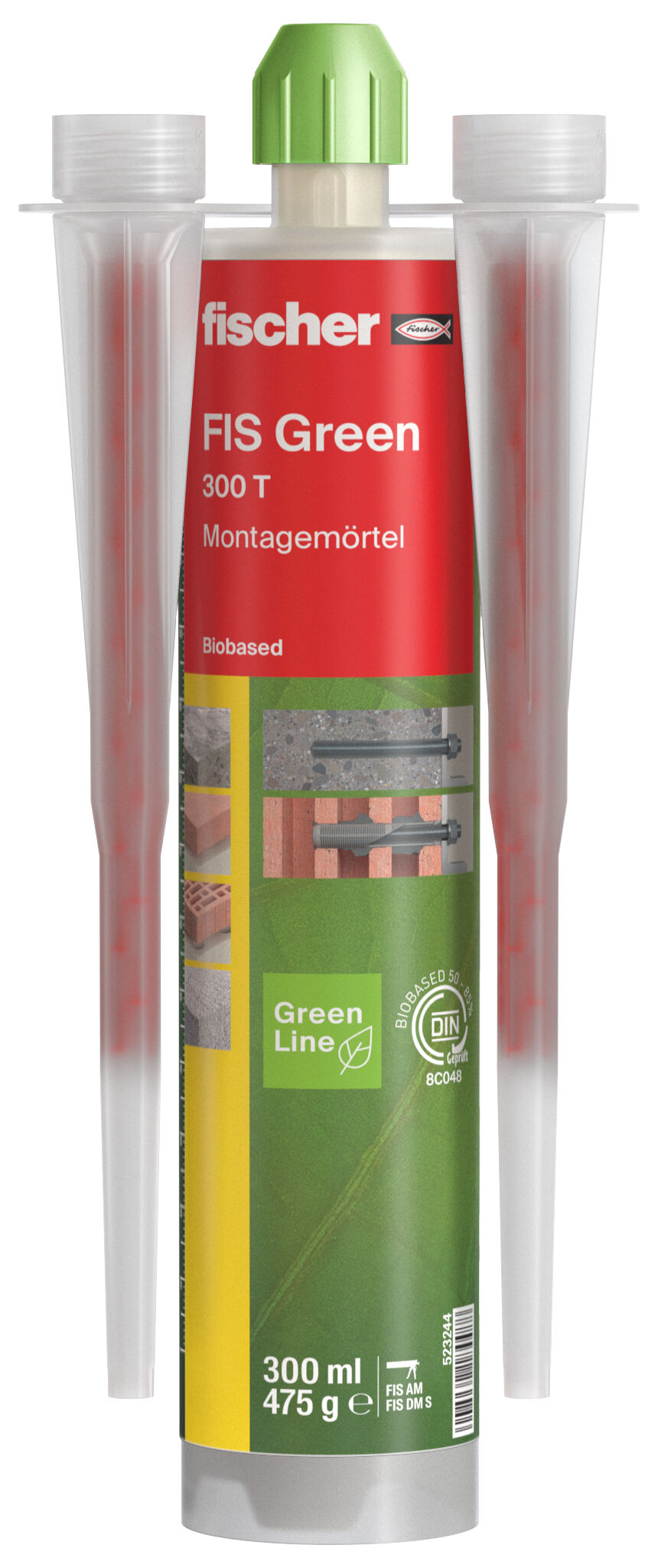 Product Picture: "fischer Injection mortar Green 300 T K"