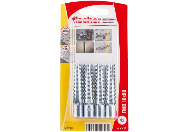 Packaging: "fischer Metal expansion anchor FMD 10 x 60"