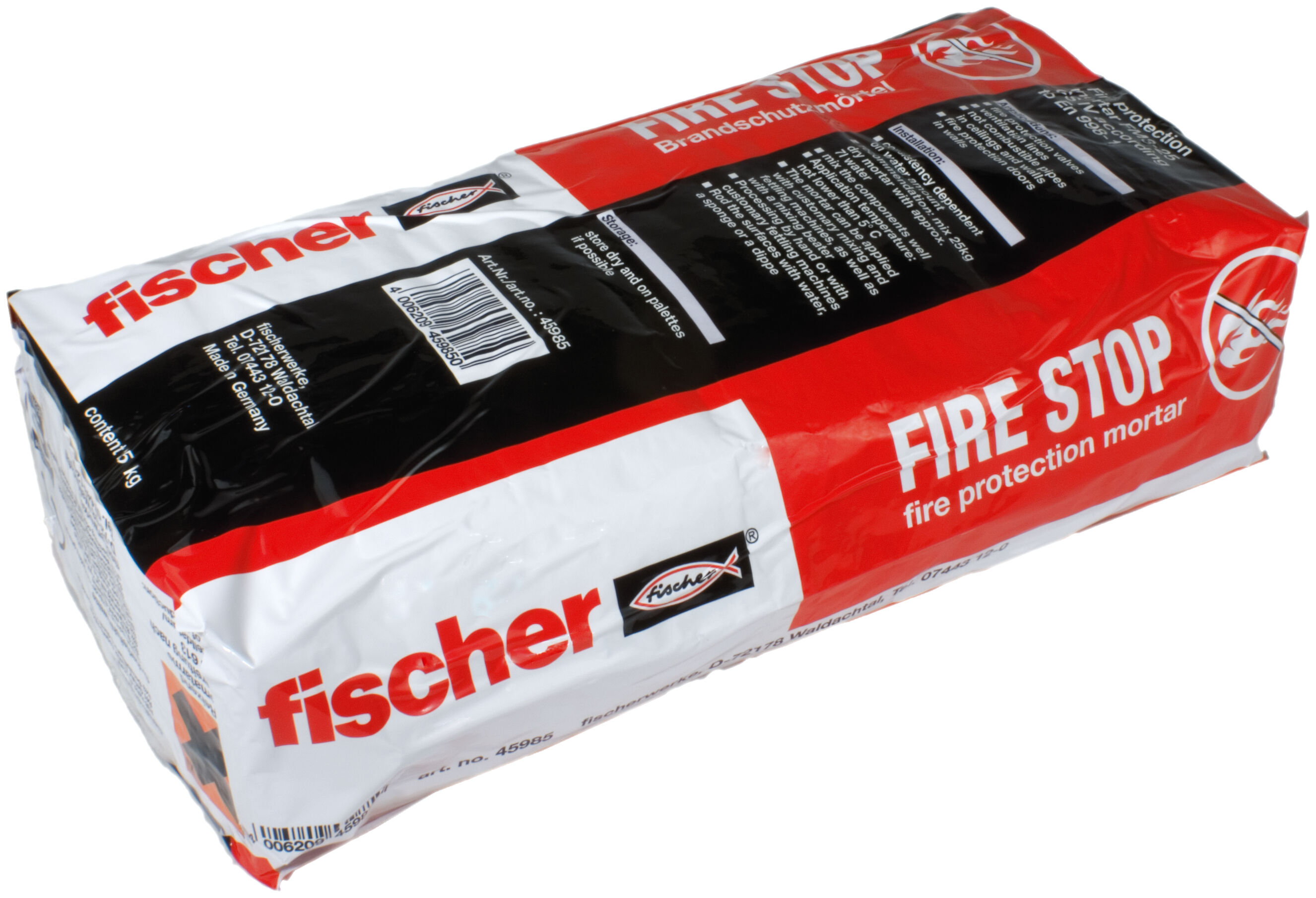 Product Picture: "fischer FireStop Compound FFSC/20 kg"
