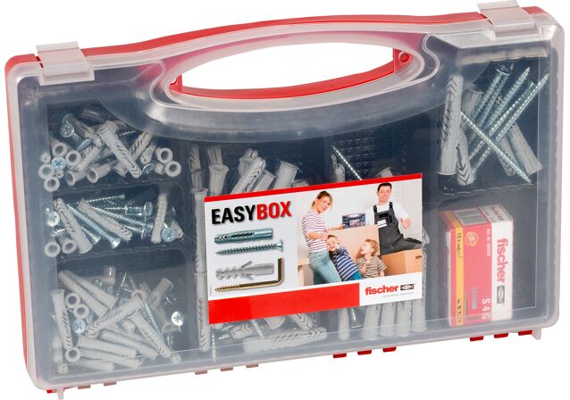 Product Picture: "fischer EASY BOX Universal plug UX with screws"