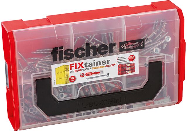 Product Picture: "fischer FixTainer - DuoPower 전기공사용 (300개 포장)"