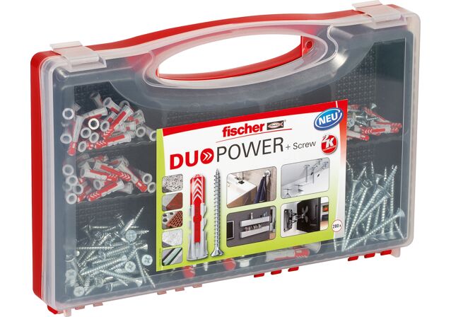 Product Picture: "fischer Red-Box DuoPower pluggen met schroef"