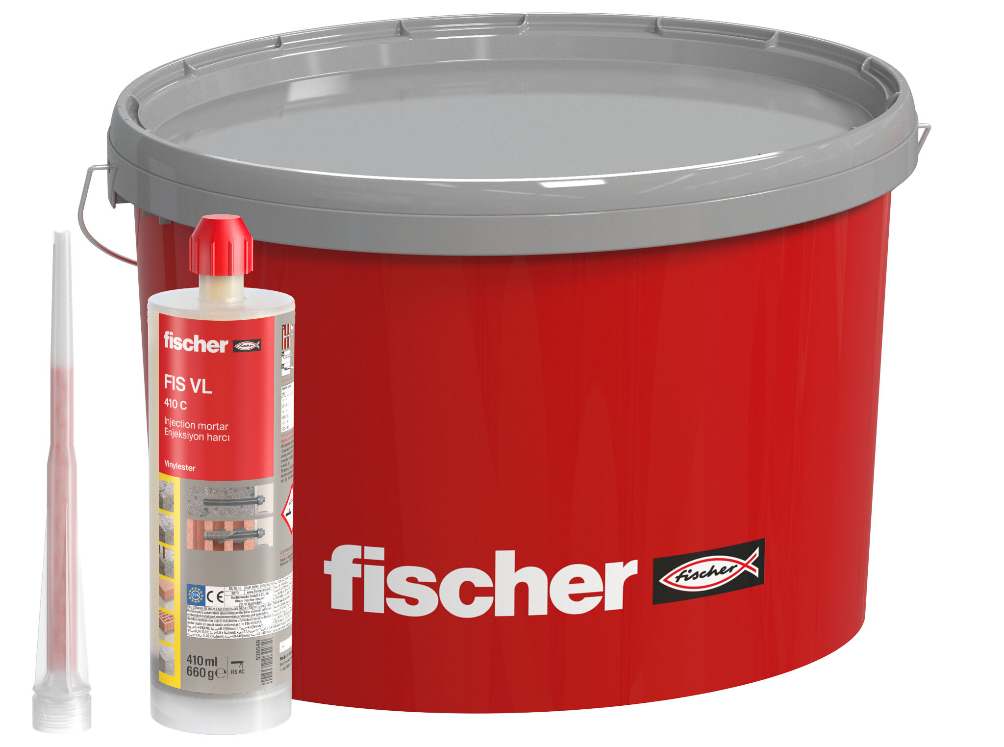 Product Picture: "fischer injection mortar FIS VL 410 C in bucket"