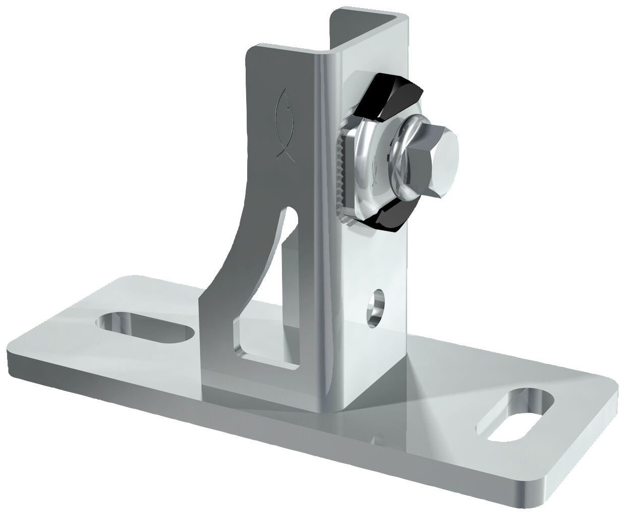 Product Picture: "fischer Saddle flange SF Clix 31 pre-mounted"