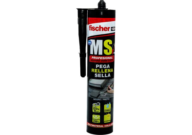 Product Picture: "Polímero MS Profesional Negro - 290ml"